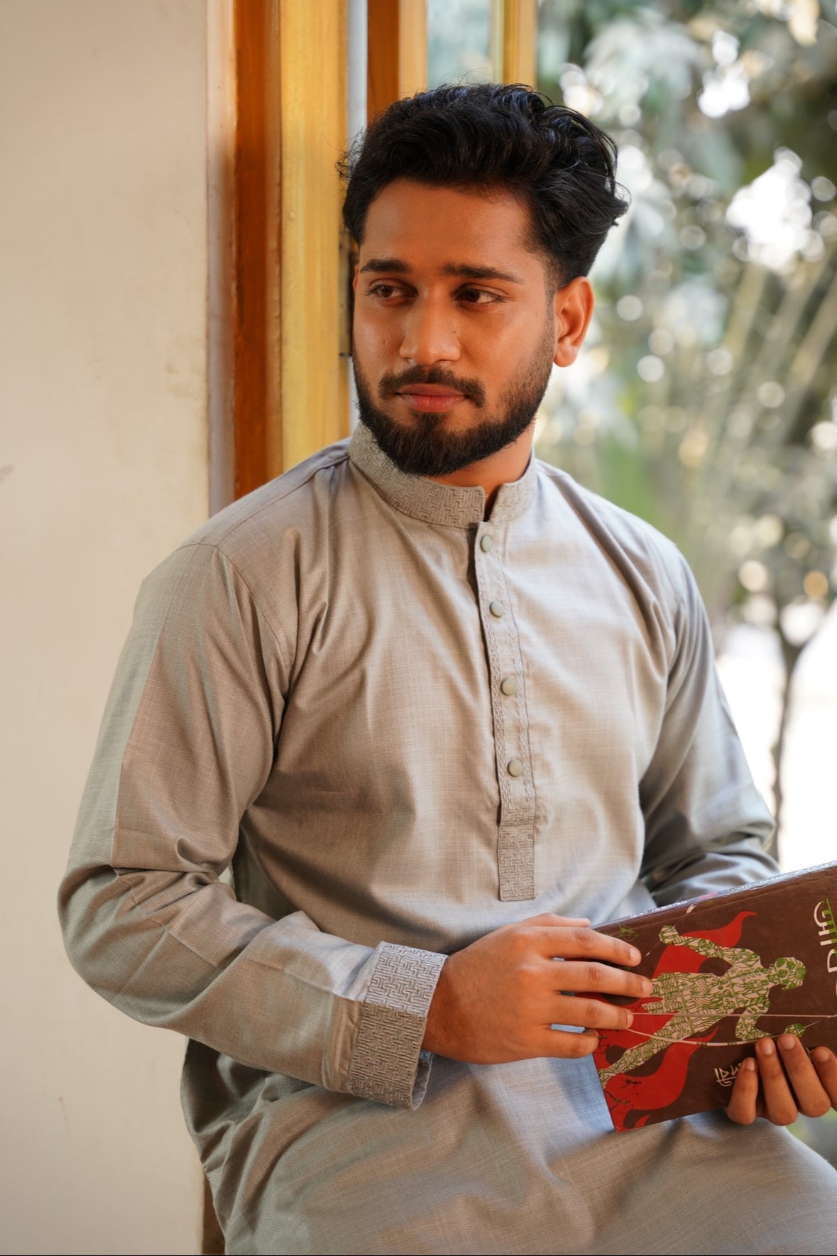Zair's Punjabi - Stone Grey