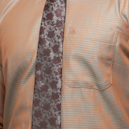Shirt:Full Sleeve Blue Door_Regular Fit_ Dobby_294#1