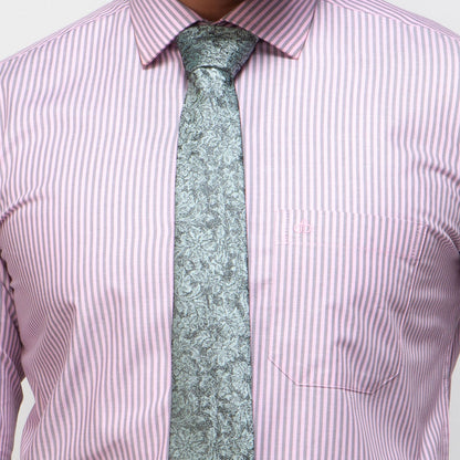 Shirt:Full Sleeve_Semi Fit_ Stripe_334#3