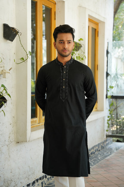 Zair's Punjabi - Midnight Black