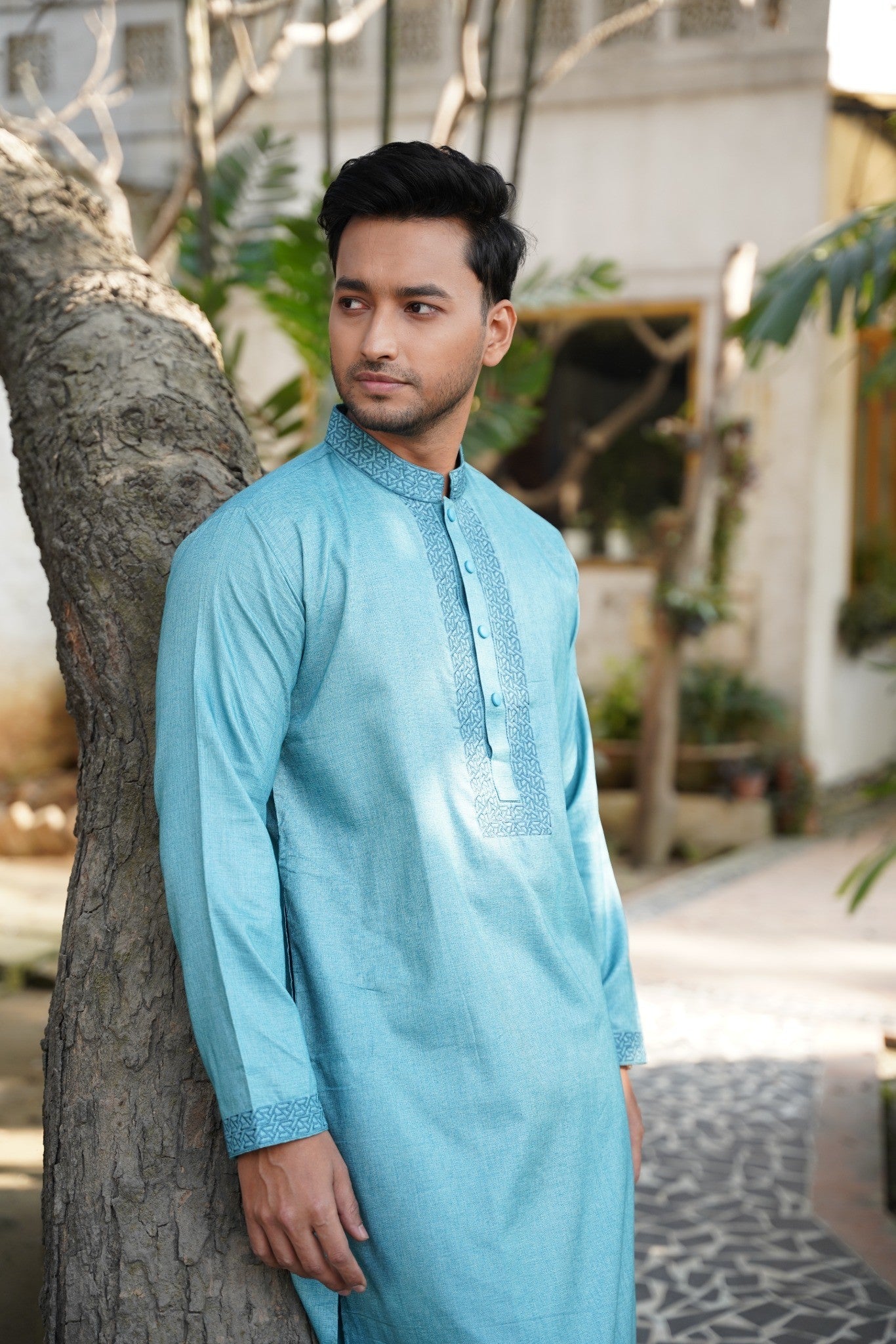 Zair's Punjabi - Ocean Teal