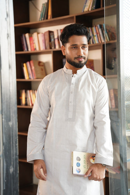Zair's Punjabi - Pearl Grey